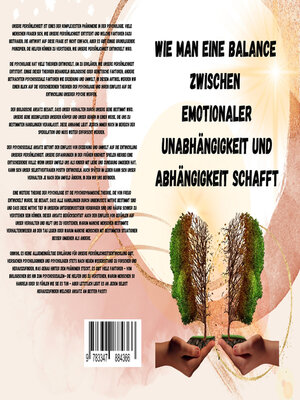 cover image of Wie man eine Balance  zwischen  emotionaler Unabhängigkeit und Abhängigkeit schafft